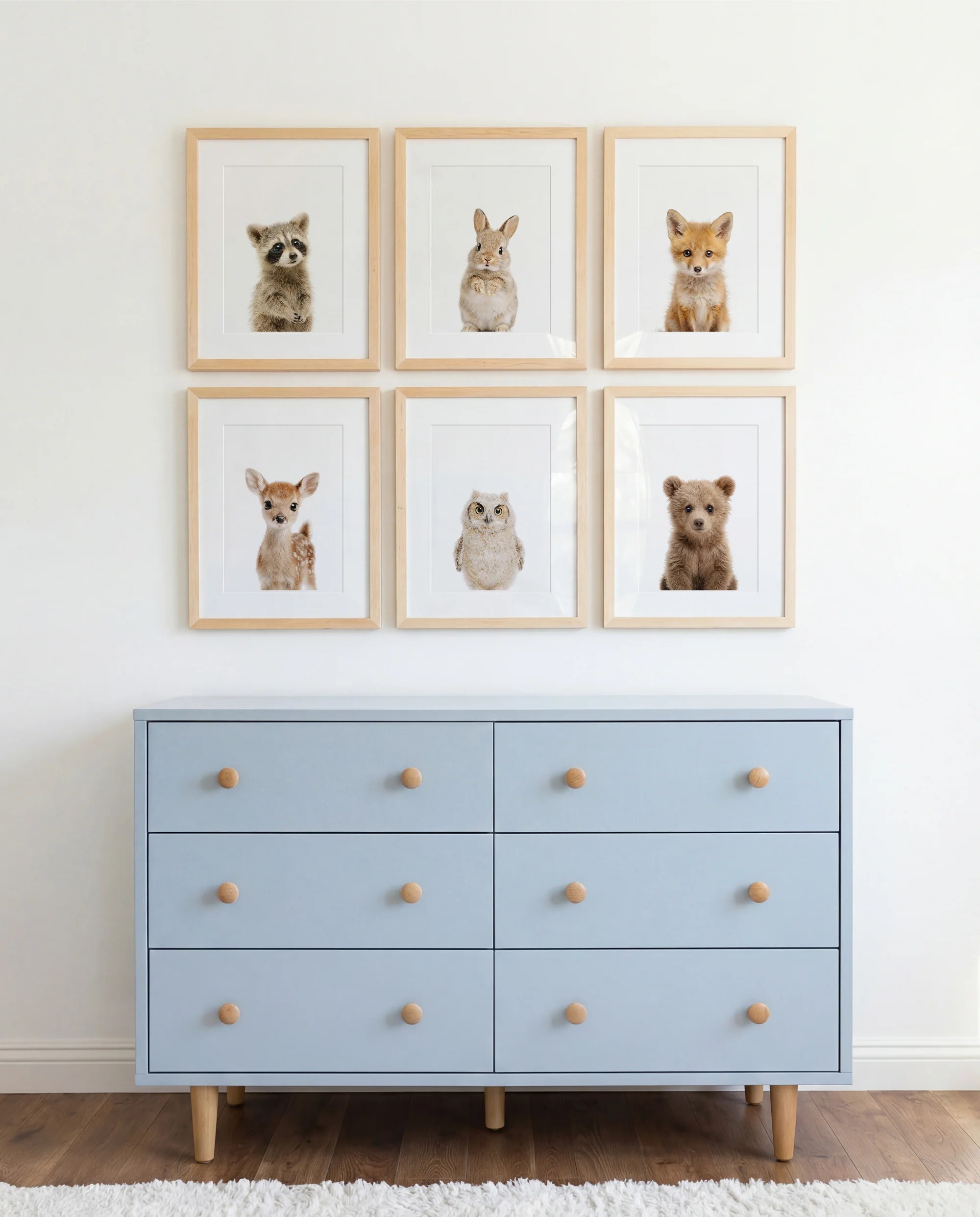 Waldtier Poster für Kinderzimmer Dekor ungerahmte Kunstdrucke