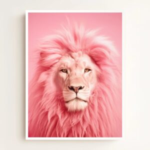 Alternative view of Kunstdruck Tierporträts mit Tiermotiv für Kinderzimmer Wanddekoration