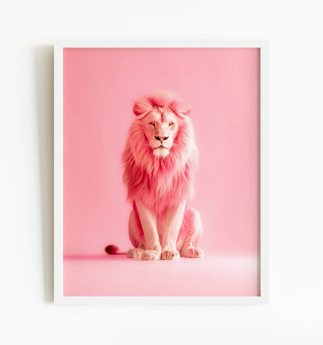 Tierporträts Kunstdrucke mit Löwe, Tiger und Gepard Motiv - Image 2