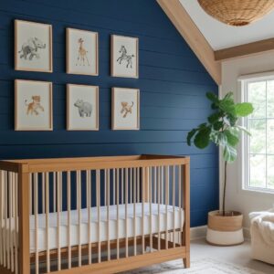 Alternative view of Aquarell Kunstdrucke mit Safari Tiermotiven für Kinderzimmer