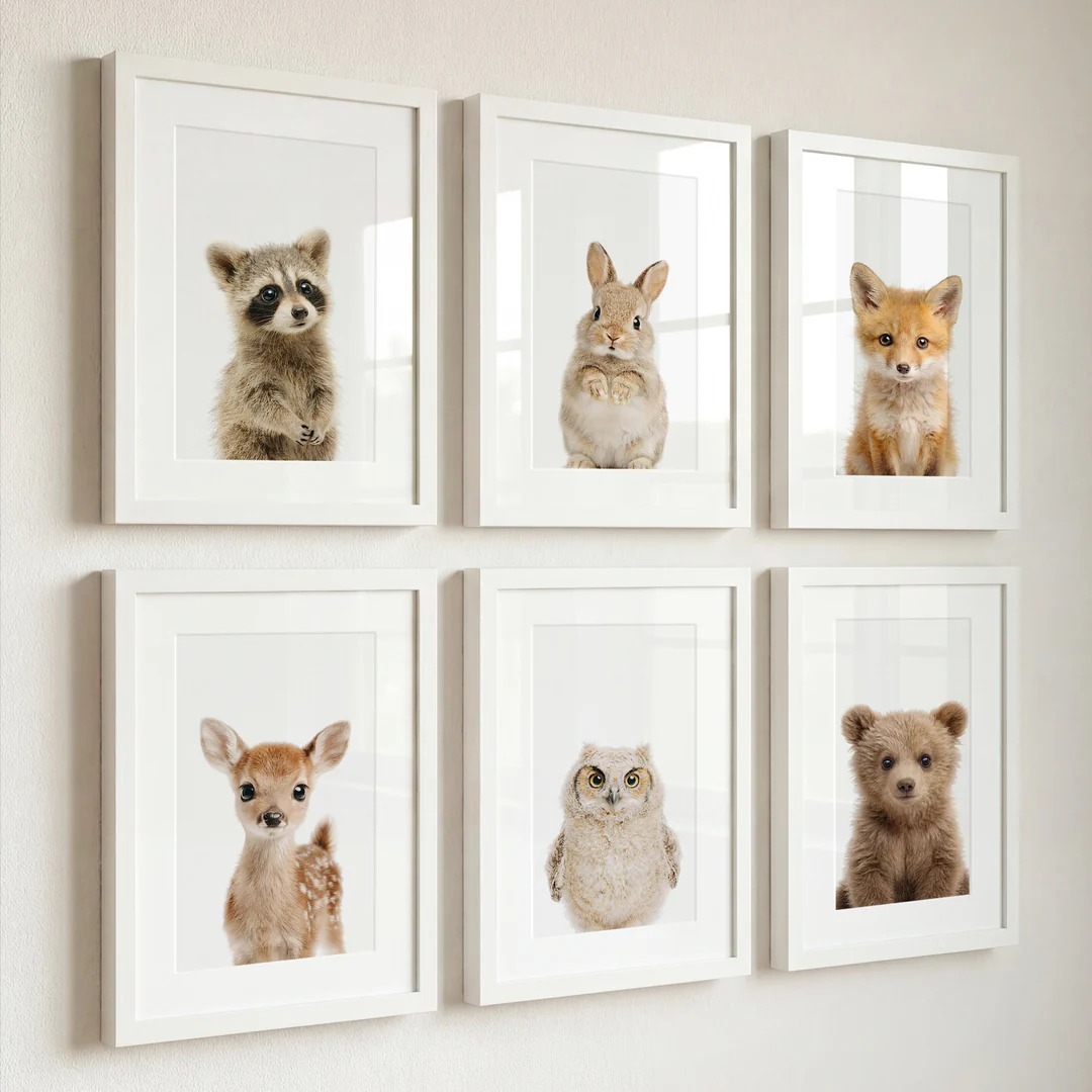 Waldtier Poster für Kinderzimmer Dekor ungerahmte Kunstdrucke - Image 4