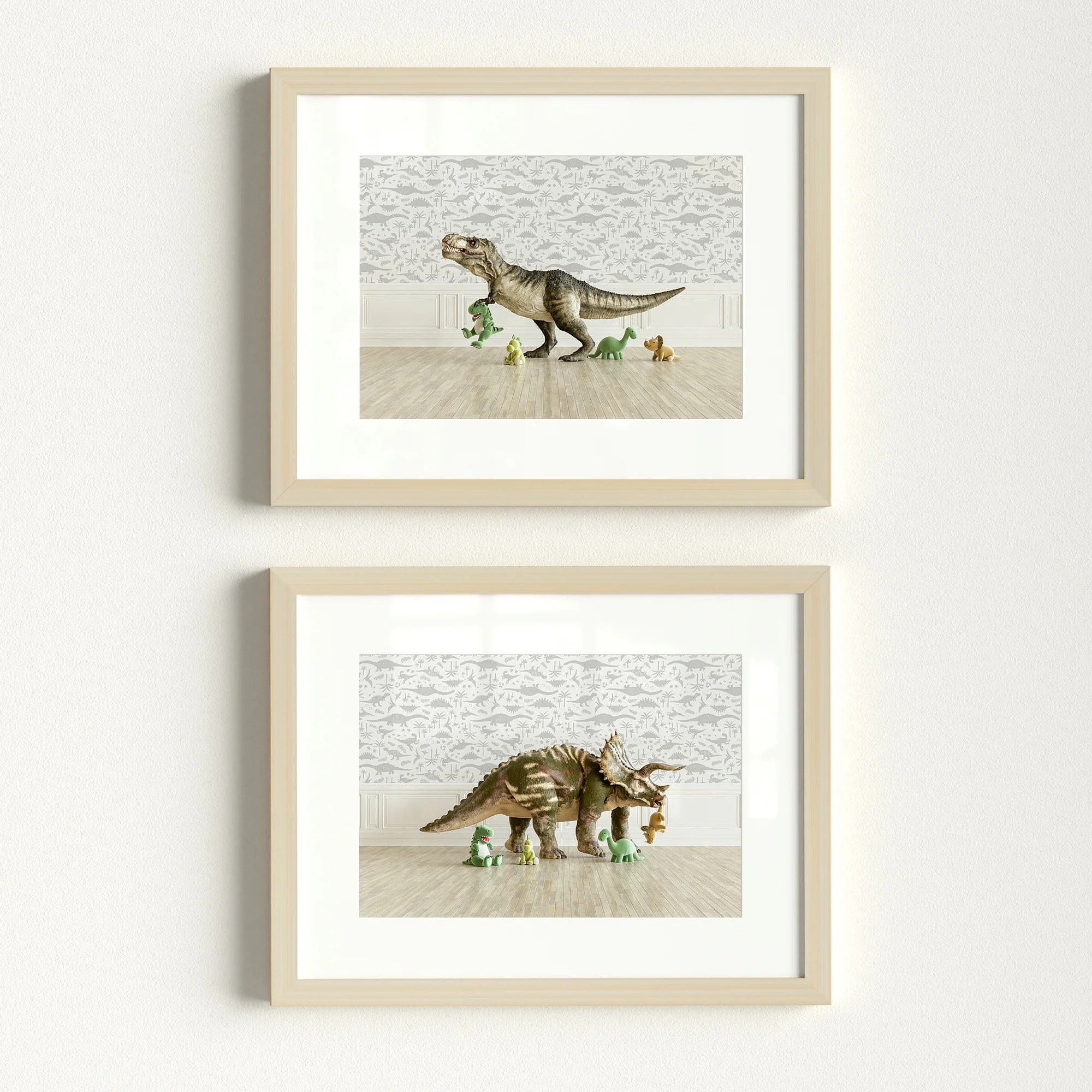 Kunstdruck Dinosaurier Motiv für Kinderzimmer Wanddekoration - Image 16