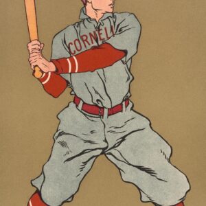 Cornell Vintage-Baseballspieler Druck