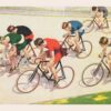 Vintage-Radrennen Druck